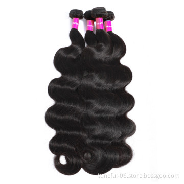 Tuneful 100% Original 8A Grade  Brazilian Human good Quantity hair extension Body wave